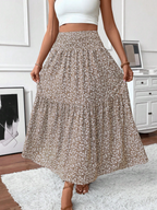 Meadow Ditsy Floral Midi Skirt