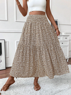 Meadow Ditsy Floral Midi Skirt