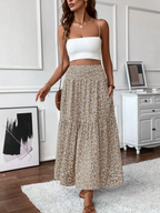 Meadow Ditsy Floral Midi Skirt